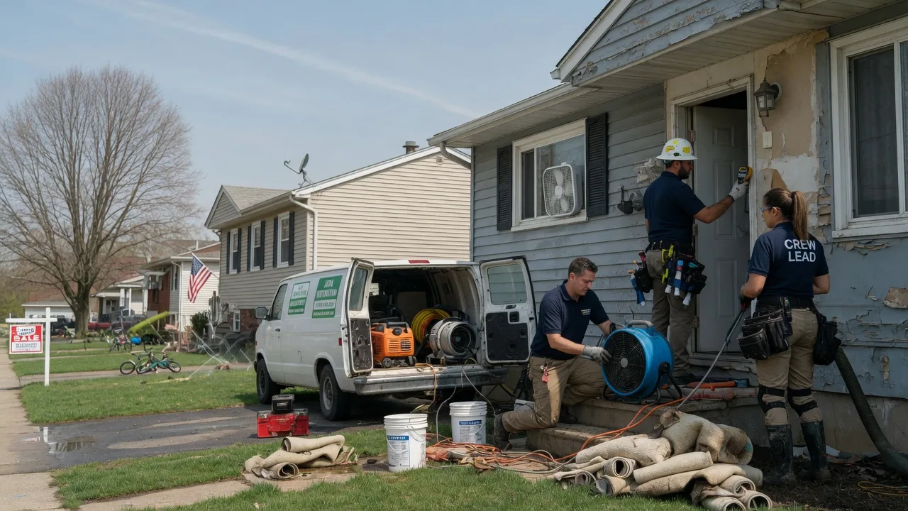 Flood Cleanup in Fox, OK near me