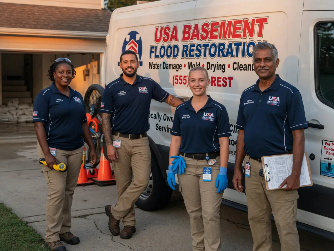 Basement Flood Cleanup company in Fox, OK